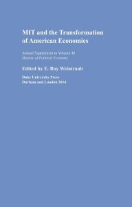 Weintraub, MIT and American Economics
